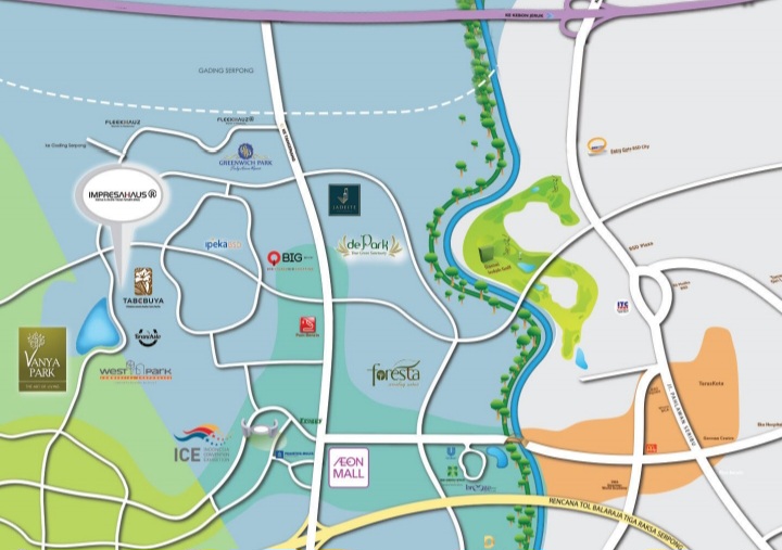 impresahaus r bsd city - tabebuya impresahaus r - impresahaus r