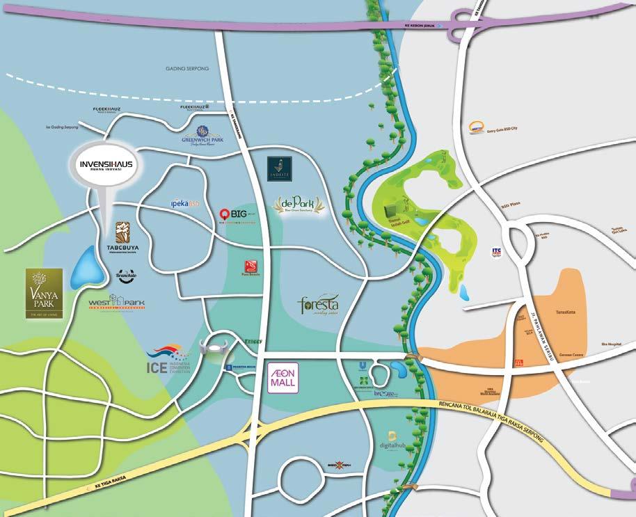invensihaus - invensihaus bsd sewa - cluster invensihaus