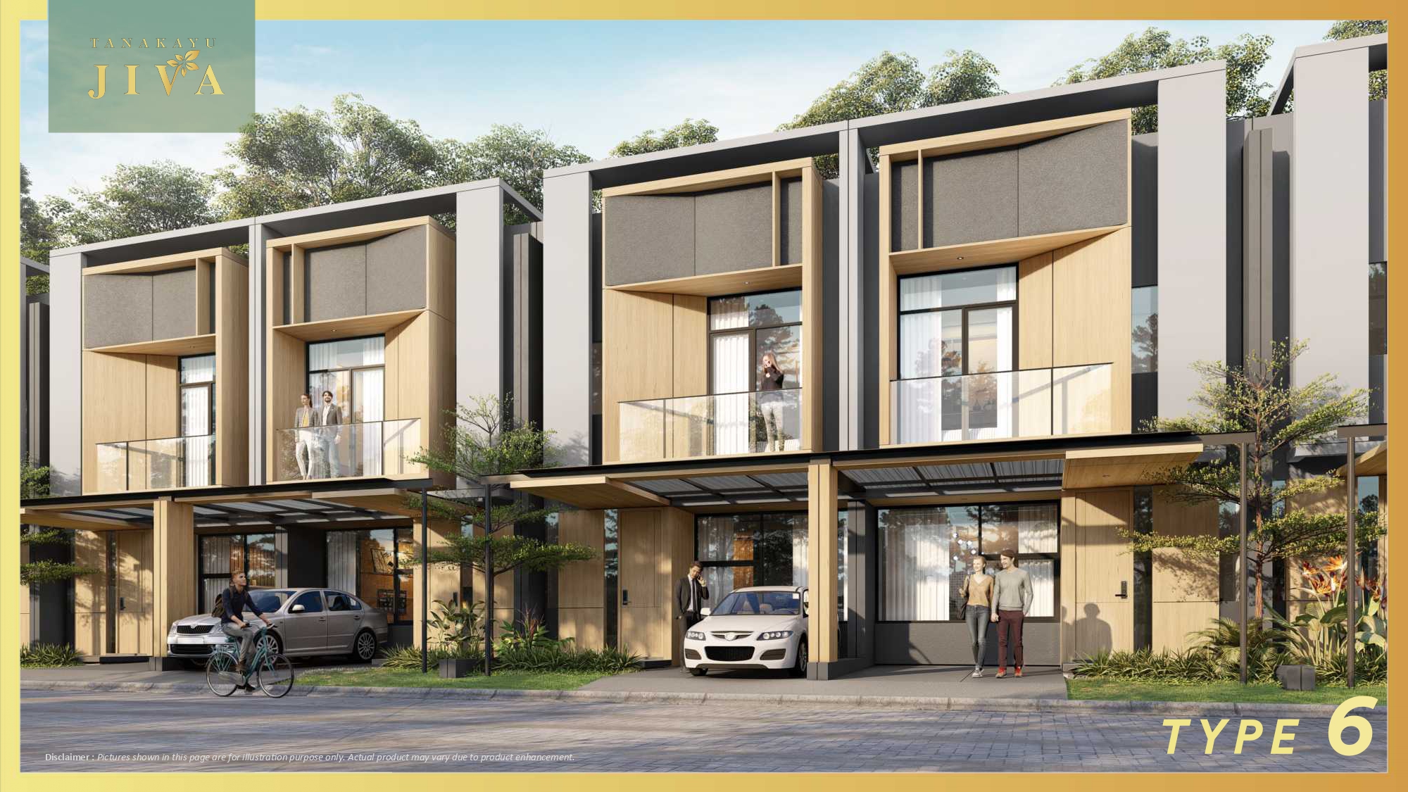 Arsitek Tanakayu BSD - Tanakayu 6x11 - BSD City