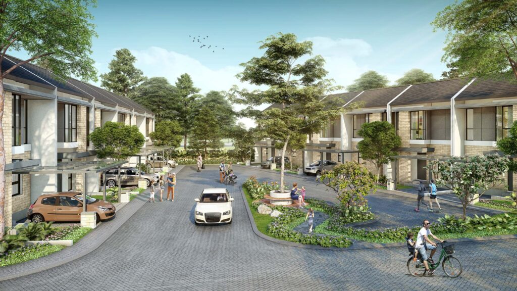 cluster askara bsd - askara vanya park bsd - sewa rumah askara bsd