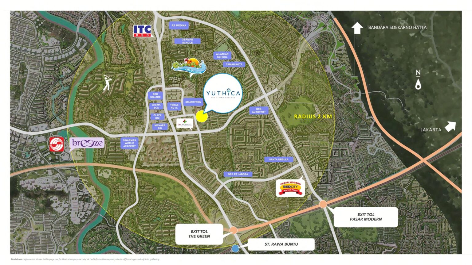 lokasi cluster yuthica bsd - cluster yuthica lokasi bsd - jual yuthica bsd