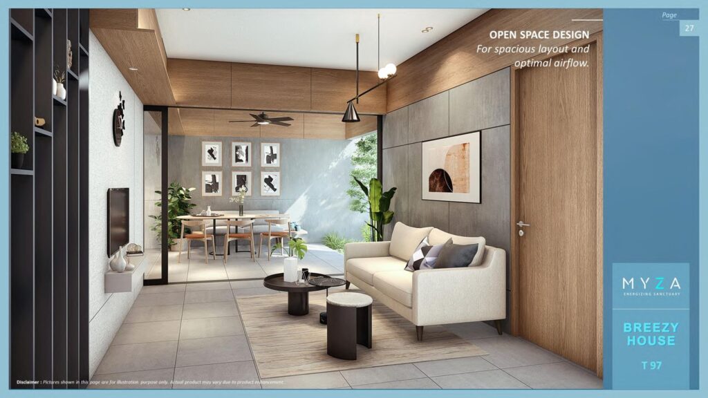 myza breezy house - myza breezy house bsd - cluster myza breezy house bsd