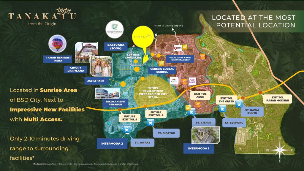 rumah tanakayu bsd - tanakayu bsd lokasi - perumahan tanakayu bsd