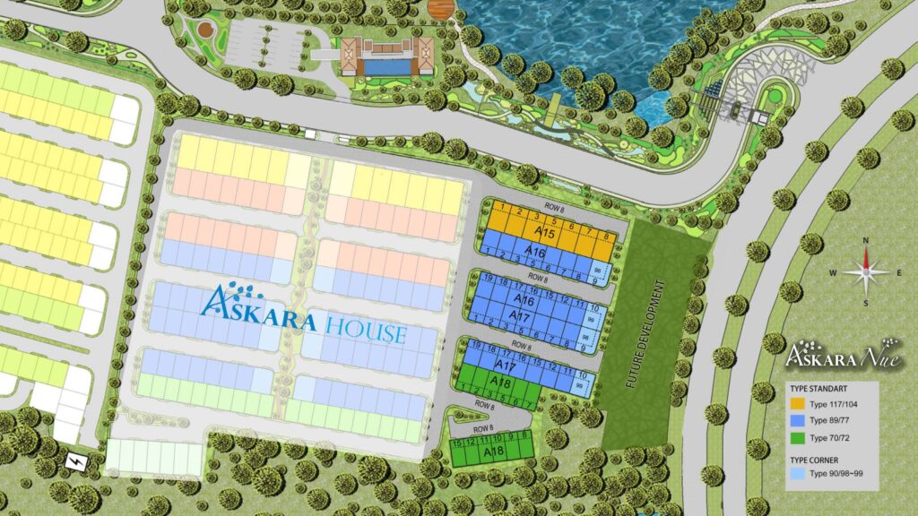 sewa rumah askara bsd - askara bsd dijual - askara nue price