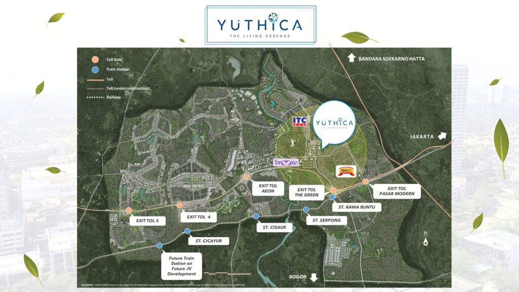 sewa rumah yuthica bsd - alamat cluster yuthica bsd - yuthica bsd reviews