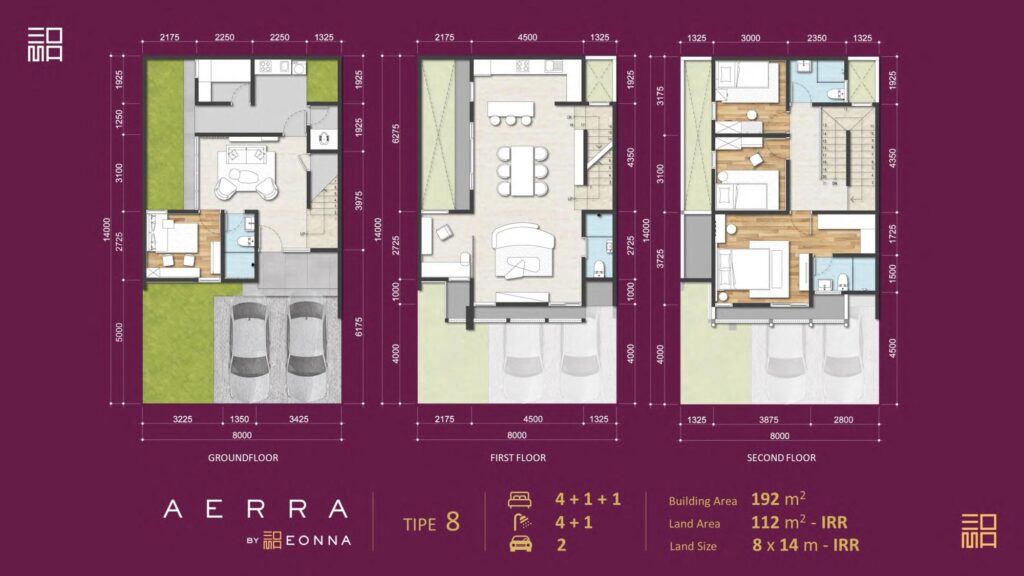 Eonna Aerra - Eonna BSD city - Eonna BSD Layout,