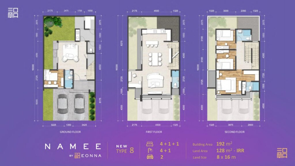Eonna BSD Floor Plan - Cluster Eonna BSD - Cluster Eonna BSD City