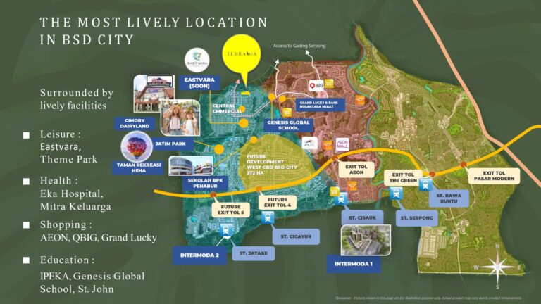 Terravia BSD - Terravia bsd city - terravia bsd denah