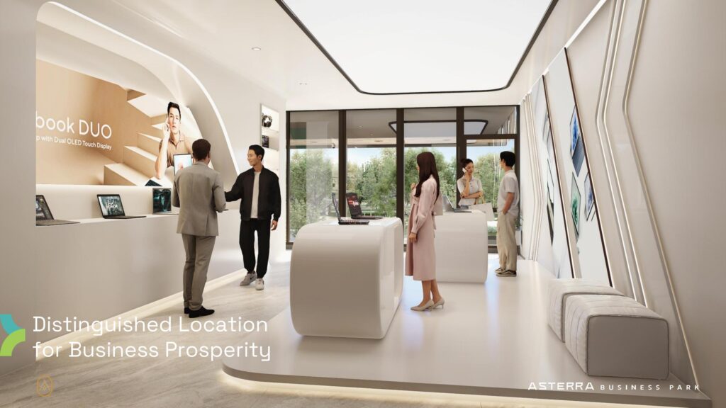 asterra bsd denah - Asterra business park - ruko asterra business park