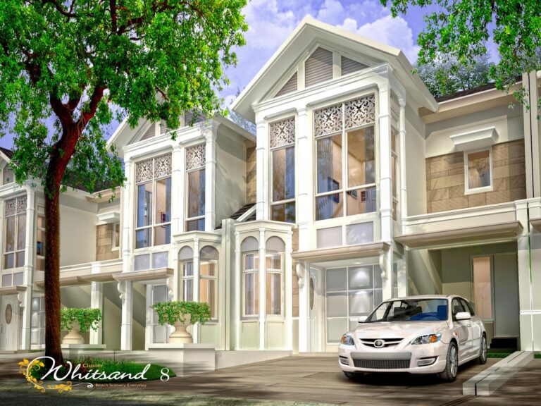 cluster mewah bsd - cluster whitsand - greenwich park bsd cluster whitsand