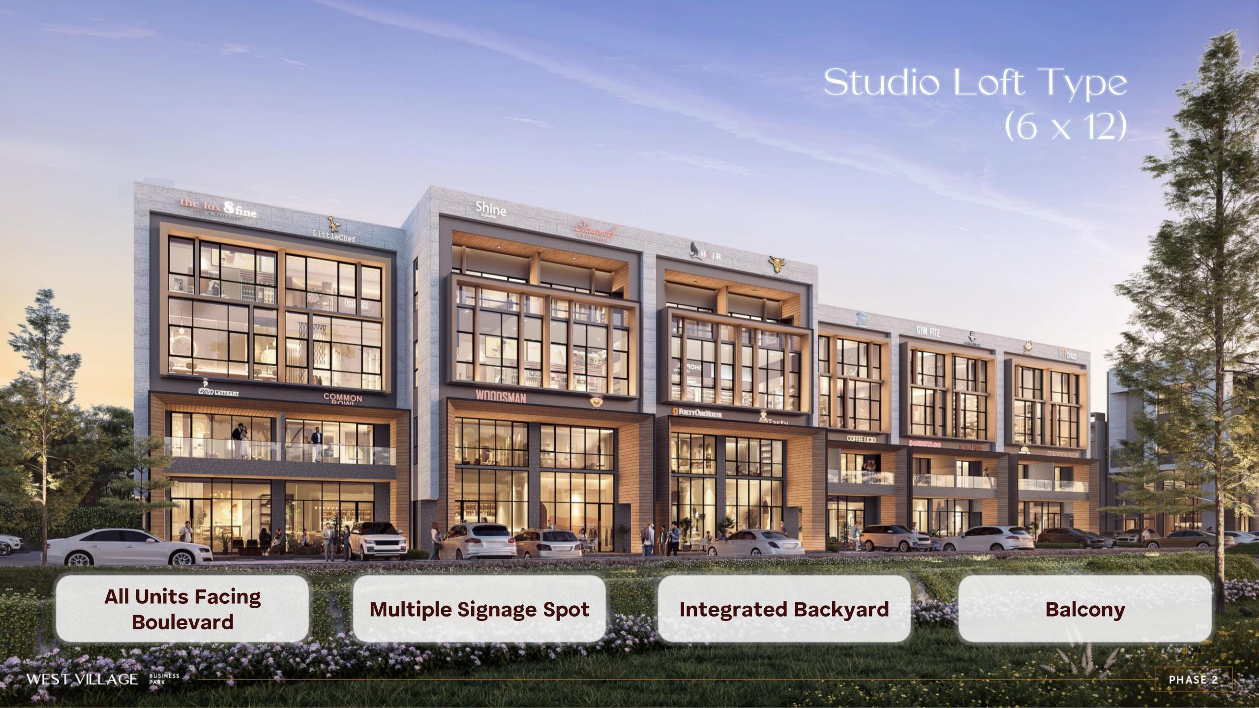 ruko West village business park - west village park - ruko west village bsd