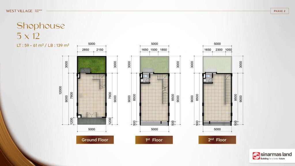ruko bsd sektor 1 - bsd city ruko golden boulevard - West village business park 2