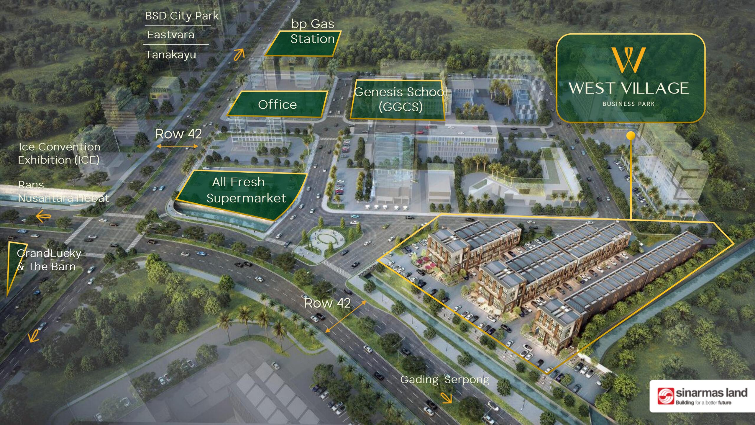 ruko west village - ruko west village bsd - west village bsd tahap 2