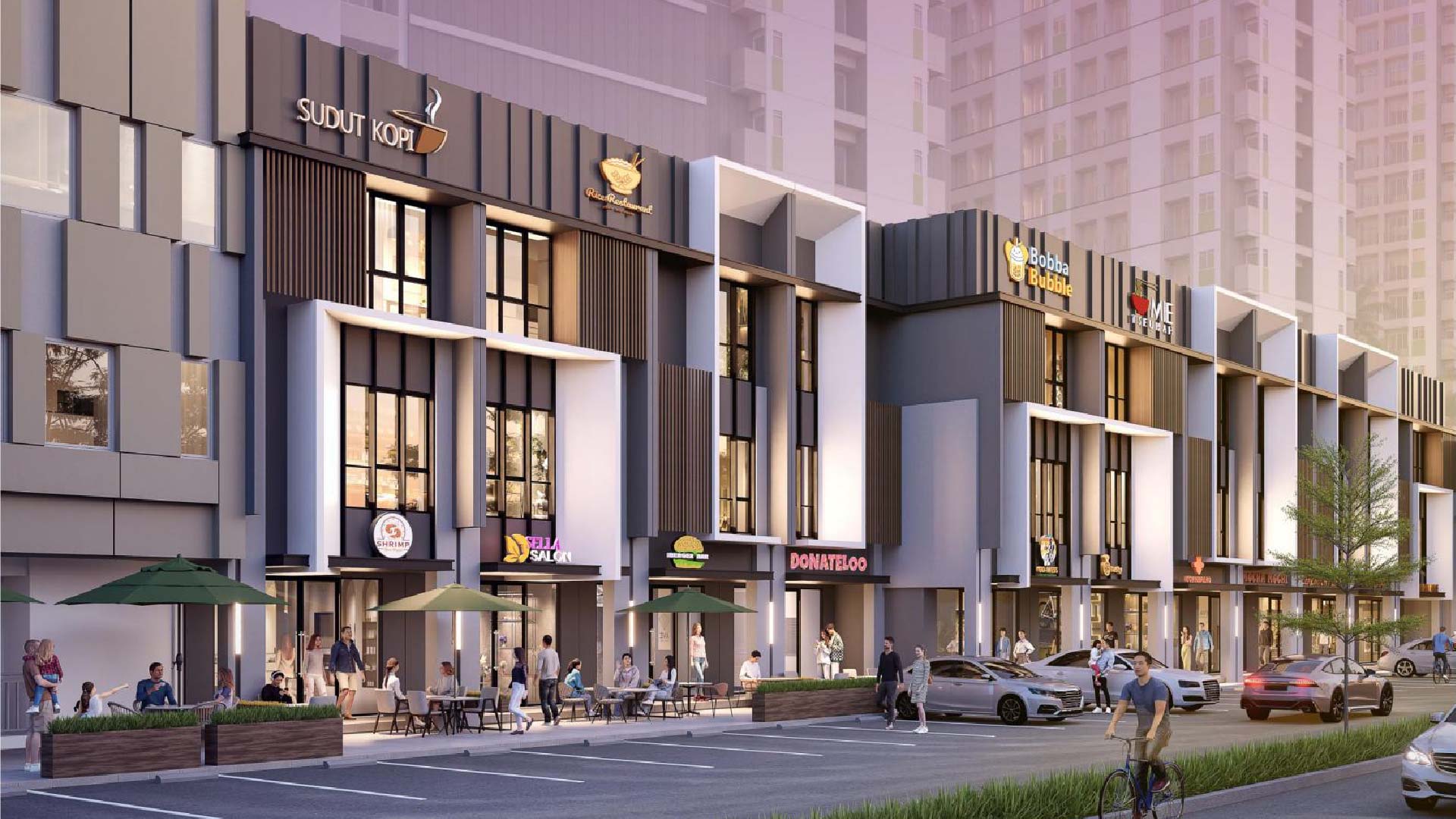 Ruko akasa promenade bsd - akasa apartemen bsd sewa - alamat akasa bsd