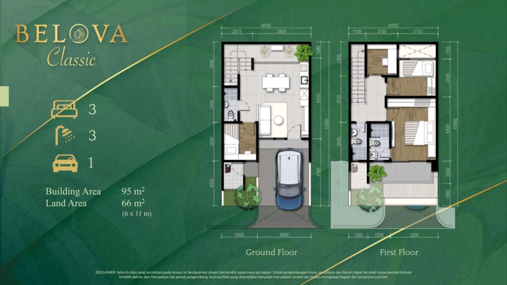 belova classic bsd - Terravia sinarmas - rumah di bsd
