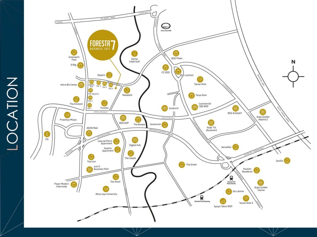 bsd city - sewa ruko foresta bsd - ruko foresta business loft bsd