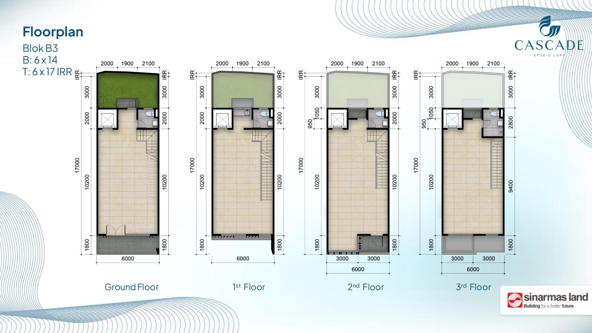 cascade bsd studio loft location - cascade bsd studio loft price - cascade studio loft