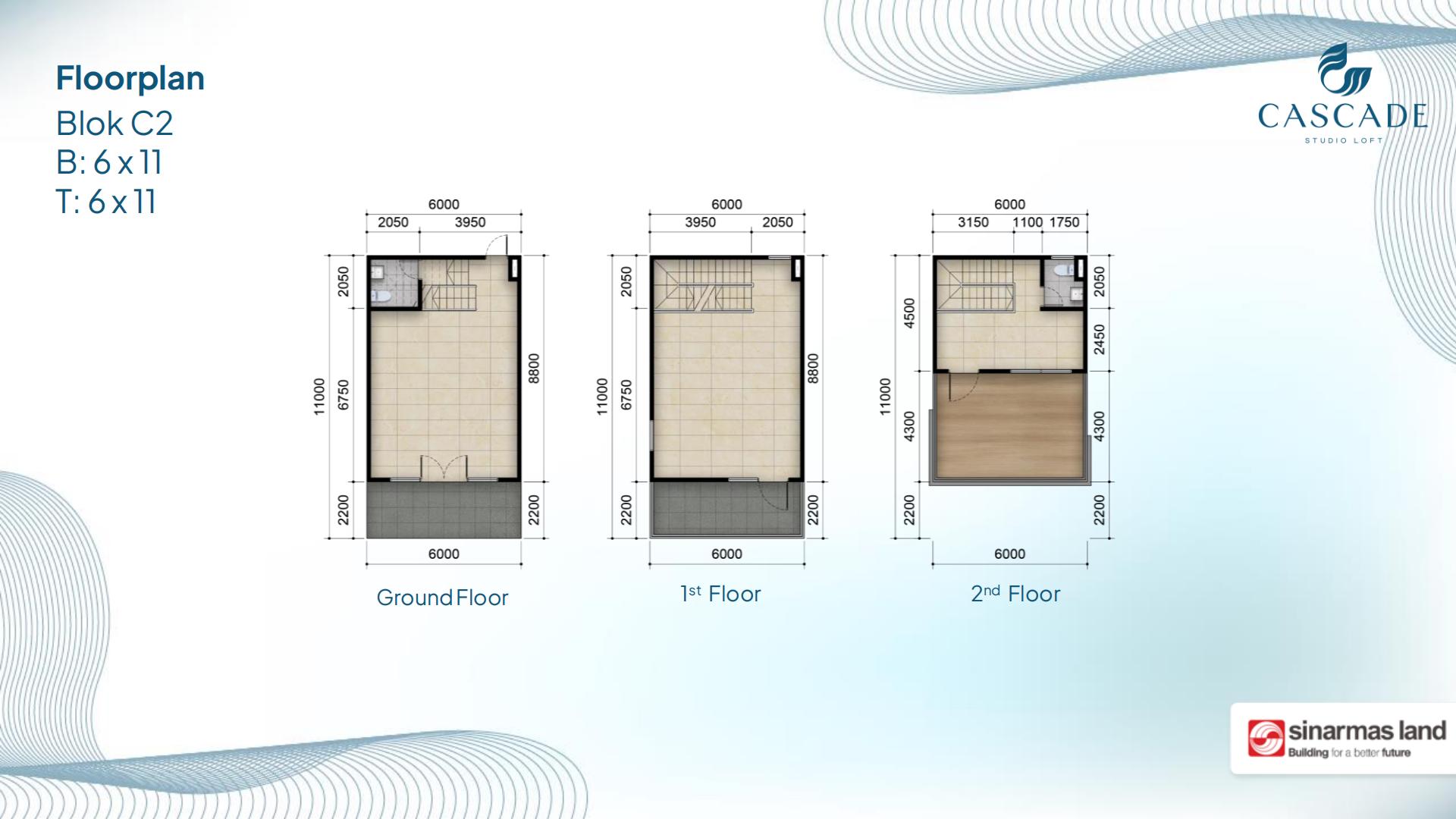 cascade studio loft bsd - bsd city cascade studio loft - cascade studio loft