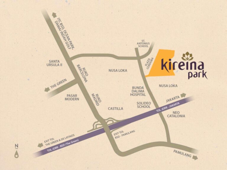 cluster kireina park bsd - kireina bsd - bsd city