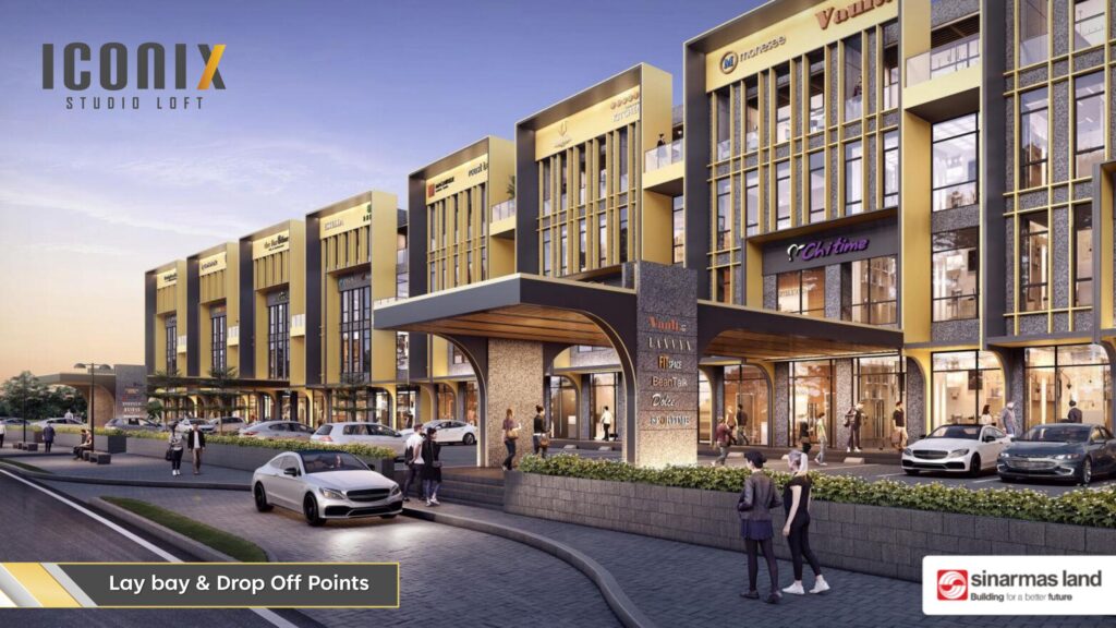 iconix studio loft alamat - ruko baru bsd - sewa ruko iconix studio loft