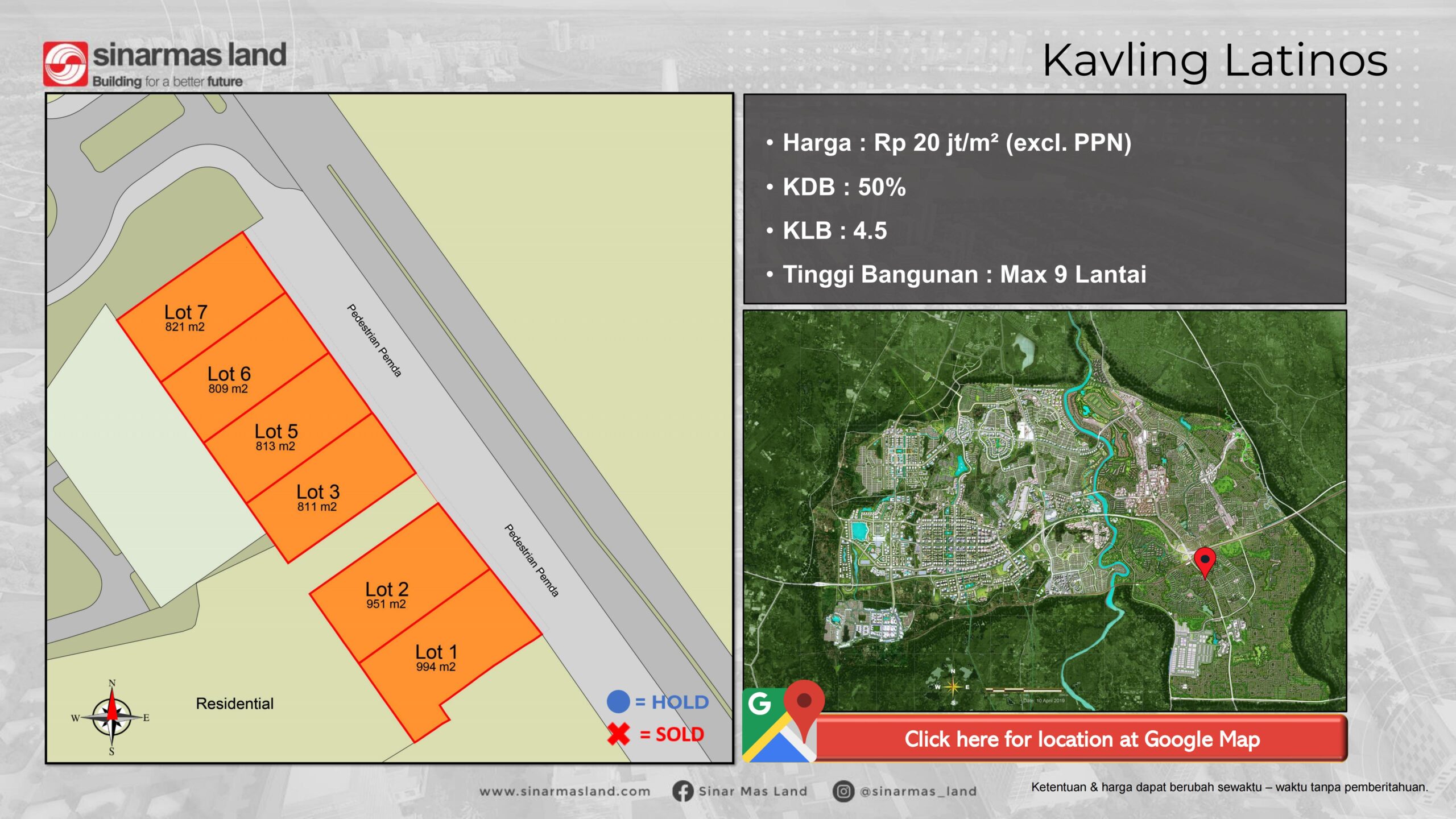 jual kavling delatinos bsd city - jual tanah kavling di bsd - kavling bsd