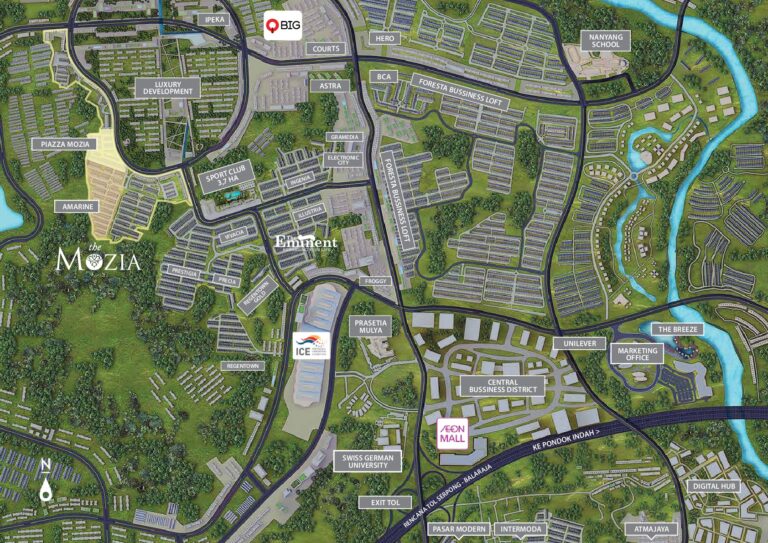 ruko Piazza the mozia bsd city - ruko Piazza the mozia alamat - sinarmas land