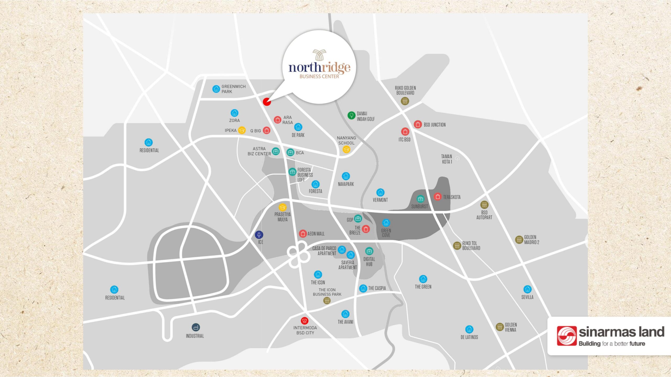 ruko northridge business center reviews - ruko northridge business center bsd - sinarmas land