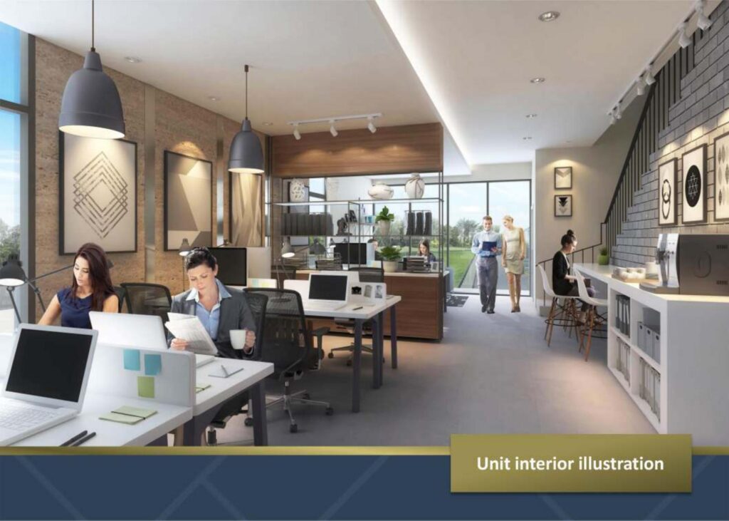 ruko terbaru bsd - icon 5 business park bsd - ruko icon 5 business park