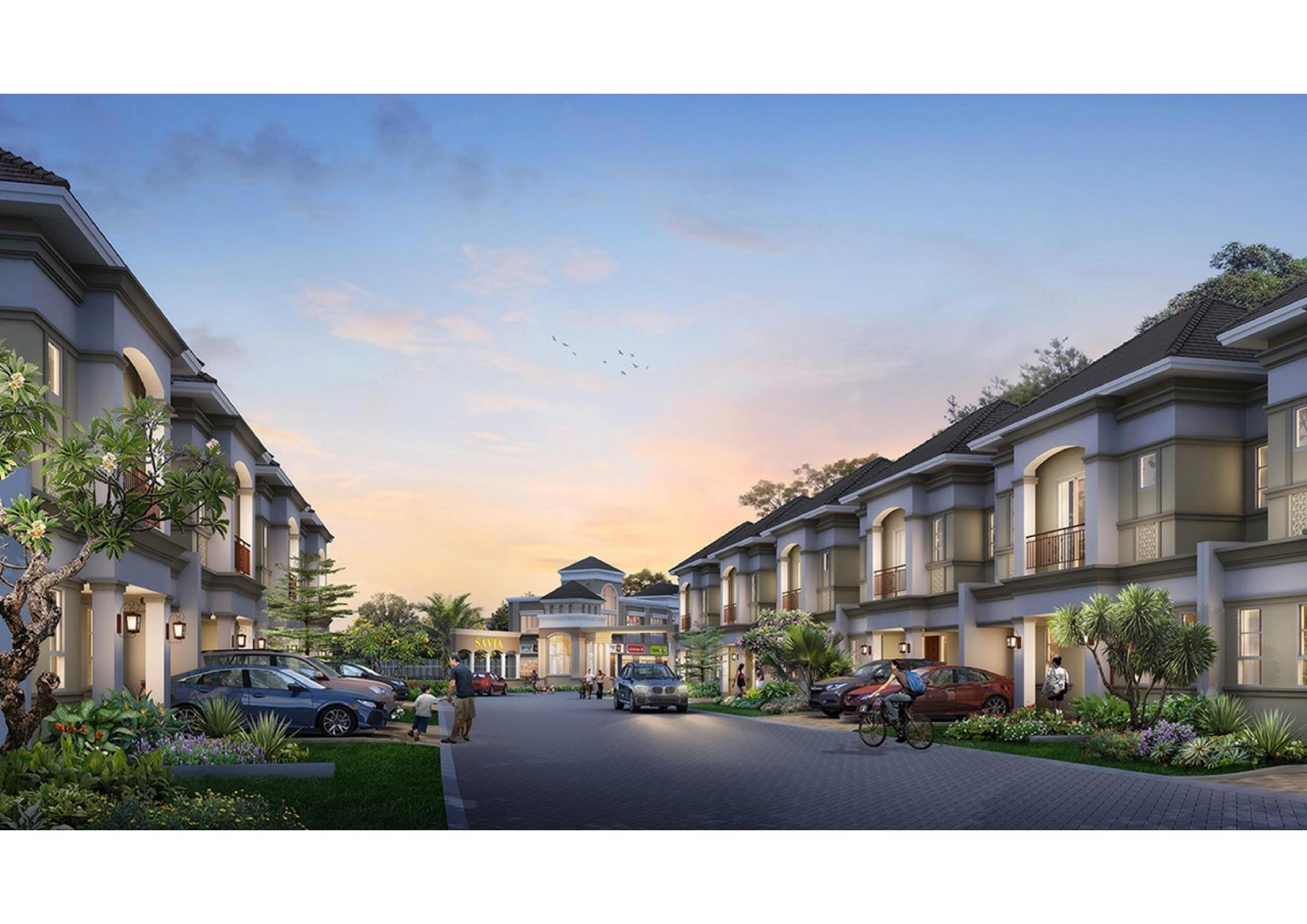 savia park bsd - bsd city rumah - savia park bsd