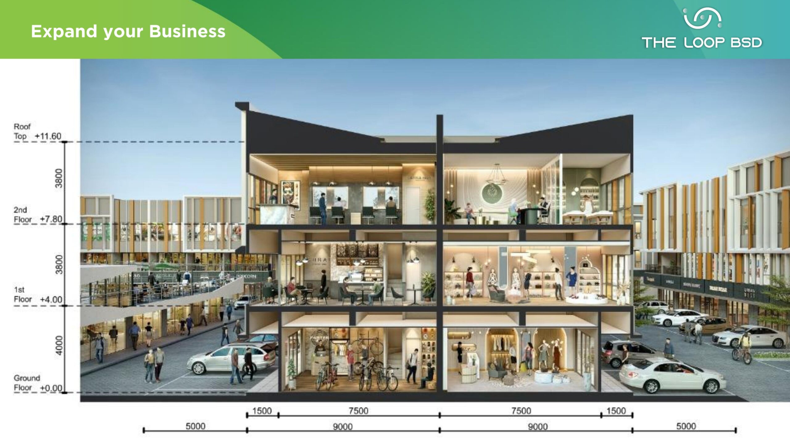 the loop bsd cafe - ruko terbaru bsd - the loop bsd photo