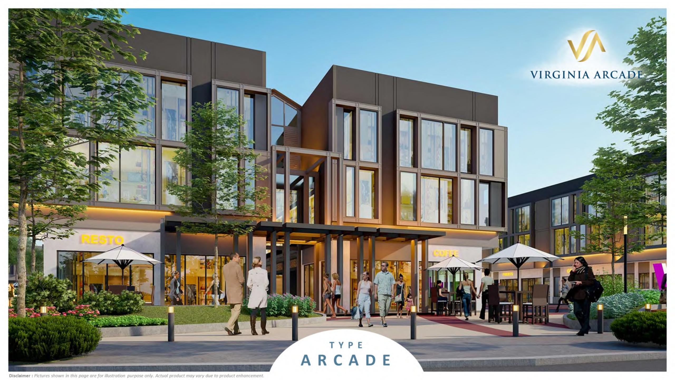 virginia arcade bsd for sale - bsd city ruko for sale - ruko virginia arcade