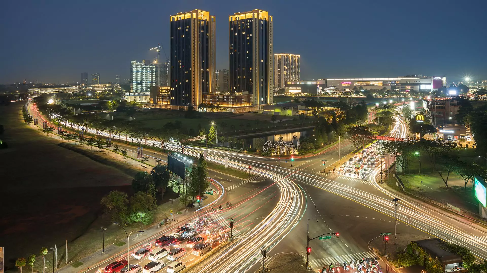 bsd city - akses bsd city - jalan bsd city