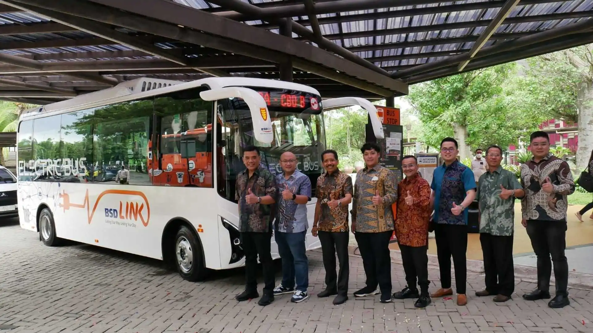 bsd link - bus bsd link - electric bus bsd link