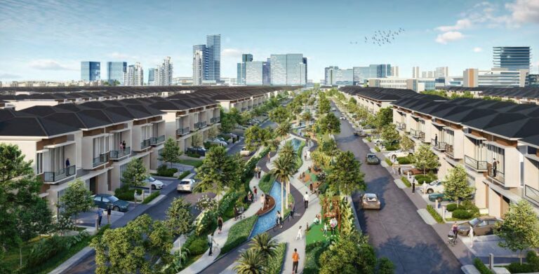 cluster bsd city - green living cluster - bsd city home