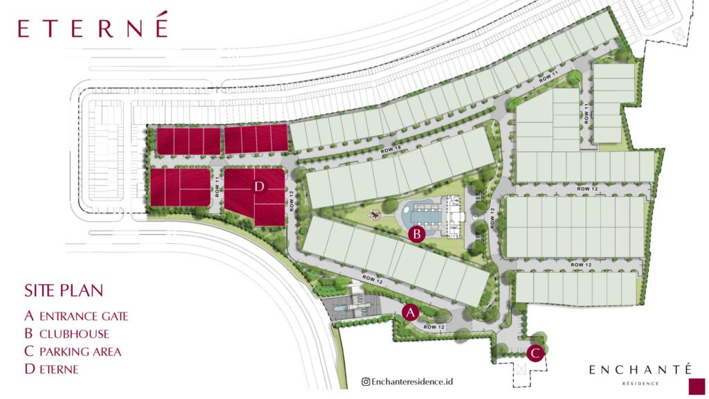 eterne enchante bsd brochure - cluster eterne enchante bsd harga - rumah bsd city murah