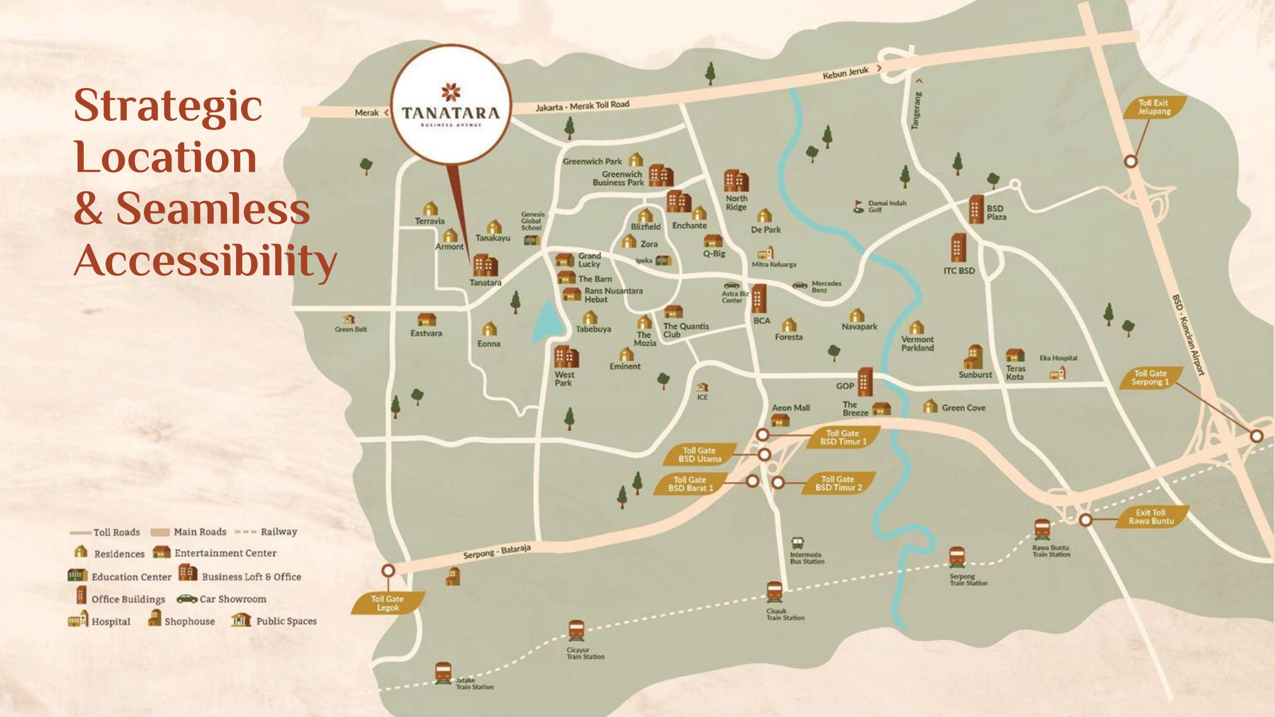 ruko tanatara bsd city - ruko tanatara business avenue bsd - tanakara