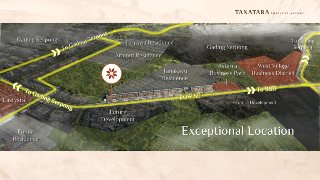 tanatara bsd city - ruko tanatara bsd city - ruko bsd