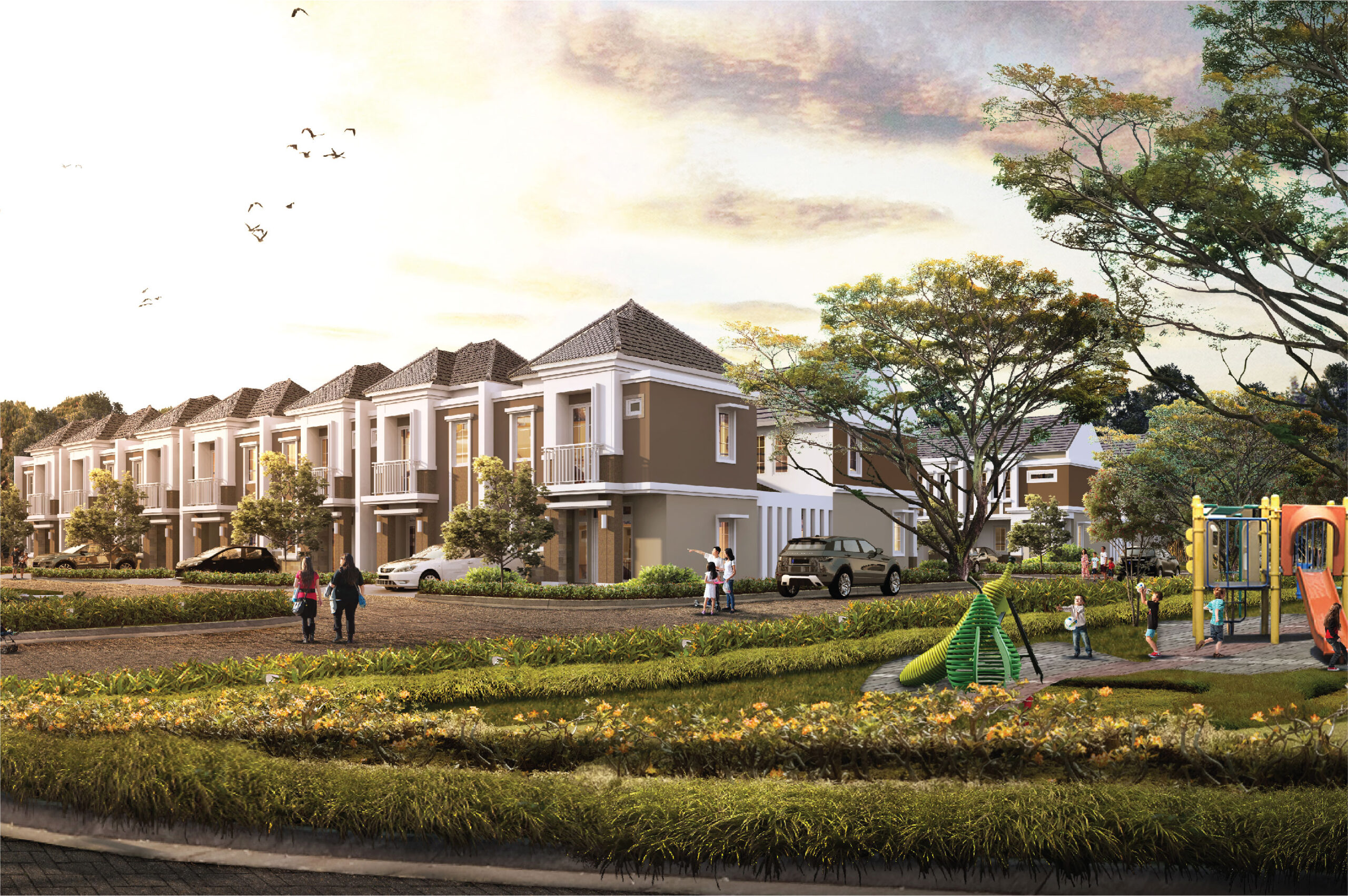 the savia bsd city - the savia nusa loka - perumahan savia bsd