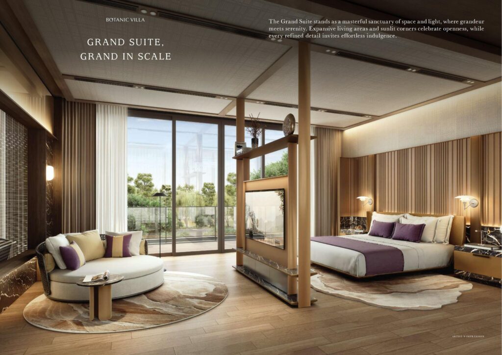 Botanic villa navapark layout - Botanic villa at navapark - jual rumah bsd