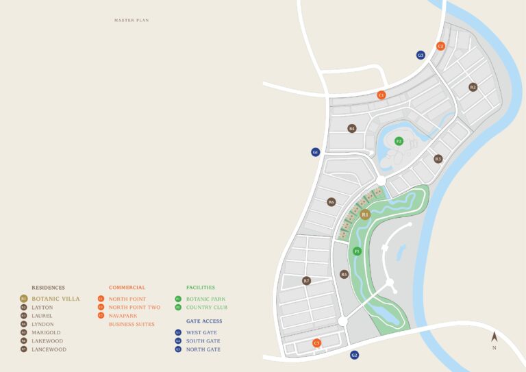 botanic villa price - botanical park bsd - bsd city rumah