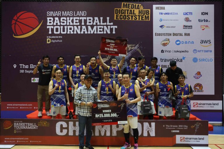 sinar mas land basketball tournament 2025 - digital hub bsd city - the breeze bsd city