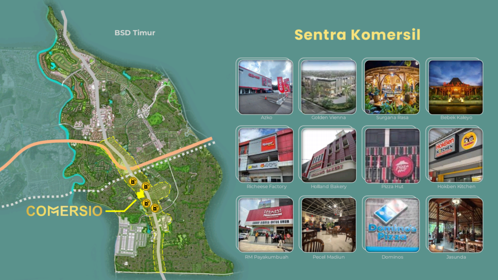 comersio alamat - sewa ruko comersio - comersio bsd city alamat