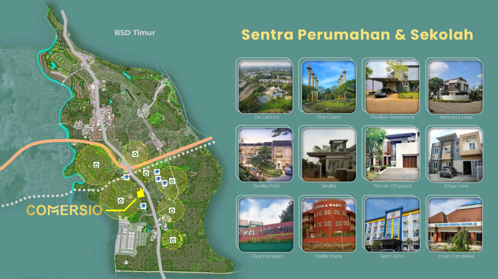 comersio bsd layout - comersio bsd denah -ruko comersio bsd