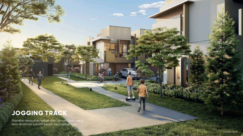 izzi bsd layout - izzi bsd city photos - perumahan cluster bsd city