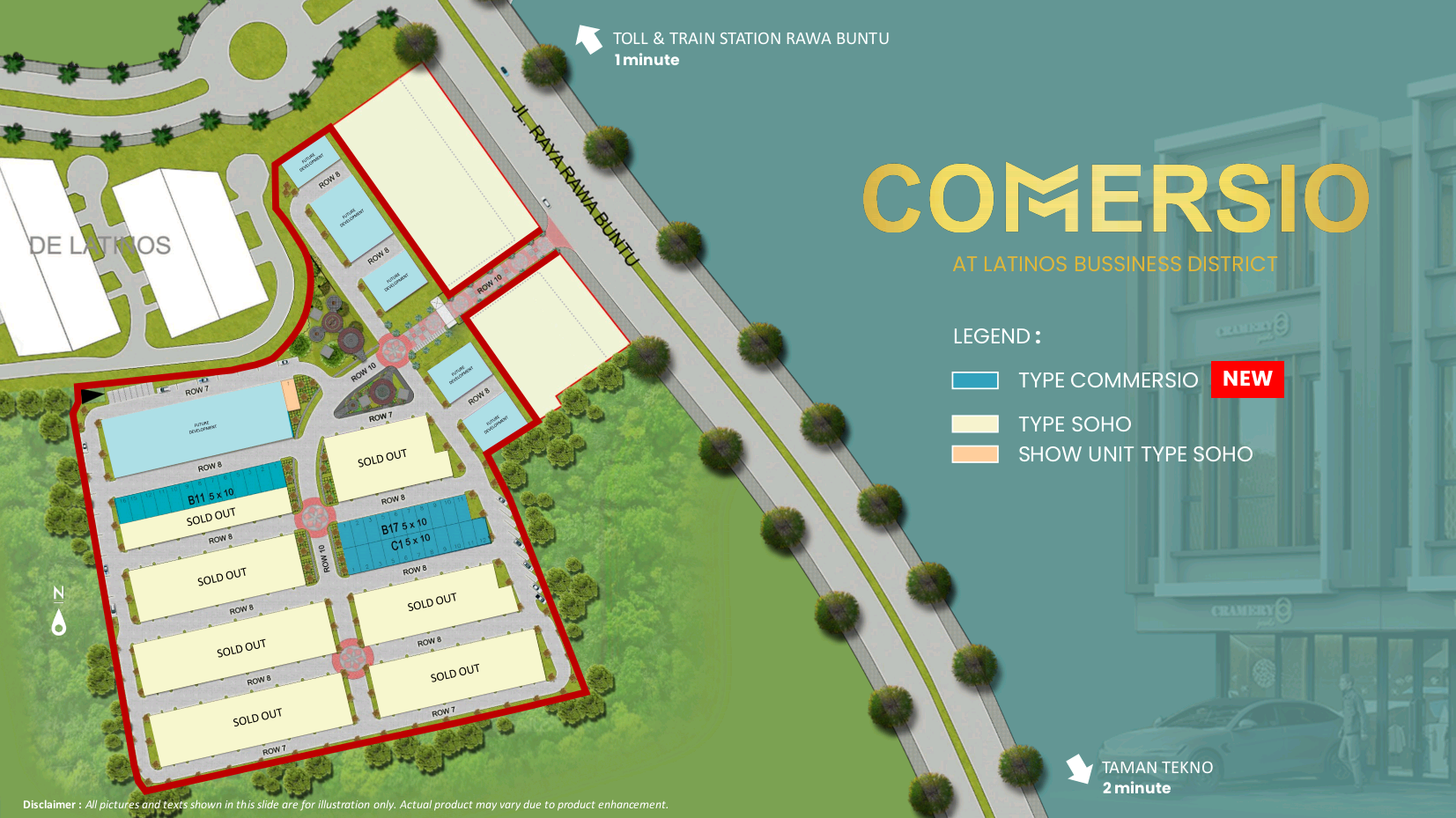 sewa ruko bsd - comersio bsd sewa - ruko latinos