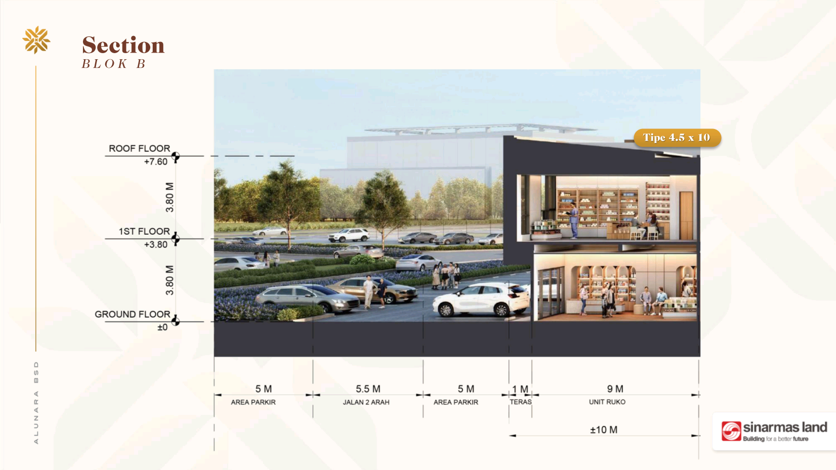 bsd city ruko for sale - Alunara bsd society hub - alunara bsd city