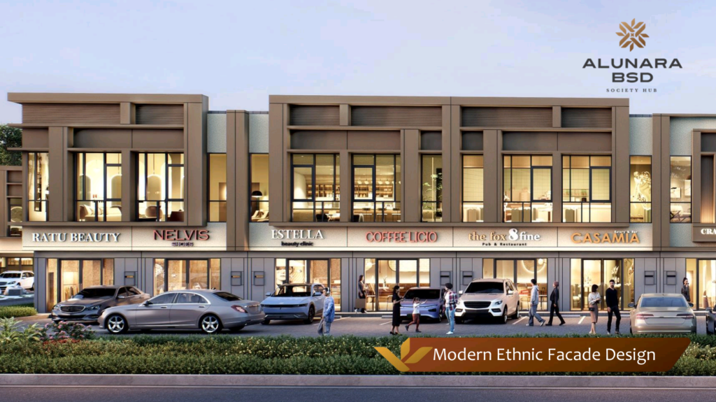 sinarmas land bsd city - bsd city ruko for sale - Alunara bsd society hub