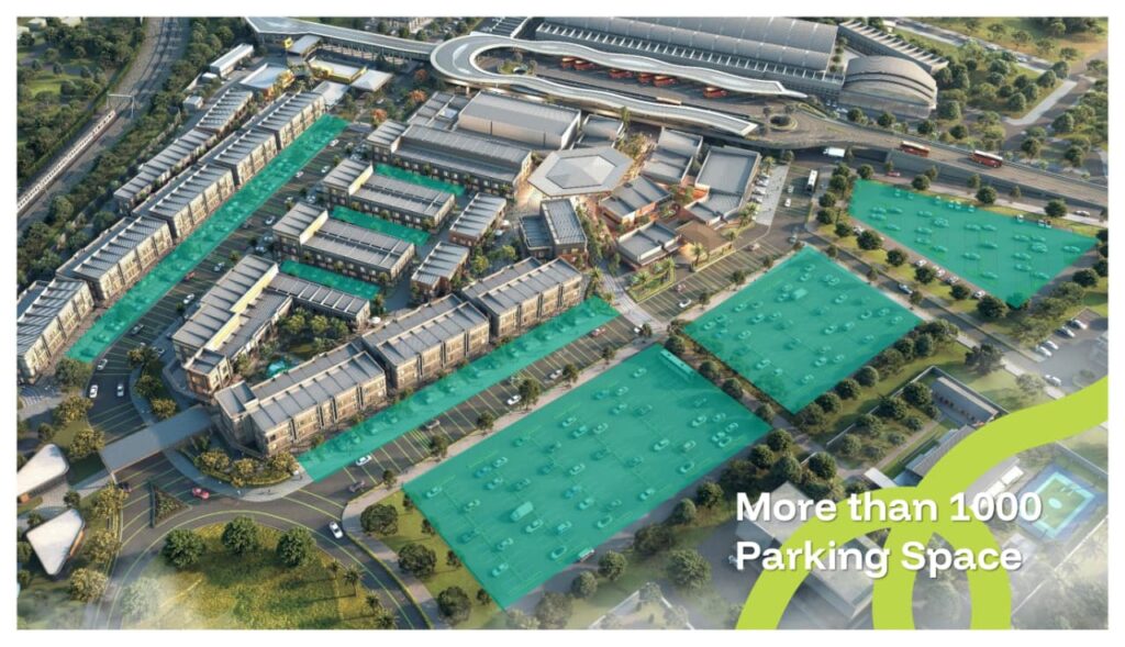 bsd city commercial area - wander alley bsd city - intermoda bsd city