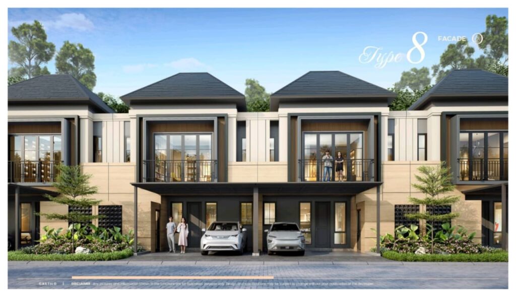 castilo at terravia - terravia sinarmas land - castilo bsd