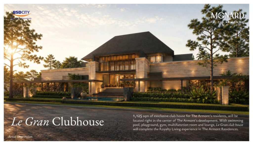 gambar armont - rumah bsd city murah - cluster armont